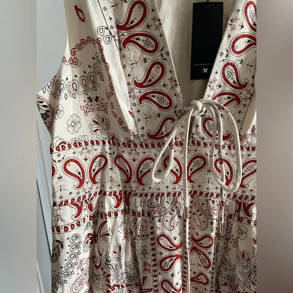 NWT Christian Lacroix Paisley Print Dress - Picture 3 of 6